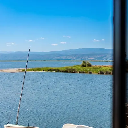 Hébergement de vacances L'ilot Des Barcarelles-vue Etangs-piscine-clim *