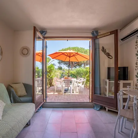 Tatil Evi L'ilot Des Barcarelles-vue Etangs-piscine-clim *